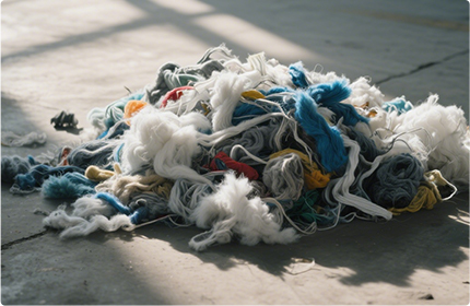 /BOPA/PA6/PA66 waste fibers,  factory scraps, carpet materials,  and waste cloth