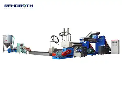 How PET plastic recycling pelletizer cuts production cost