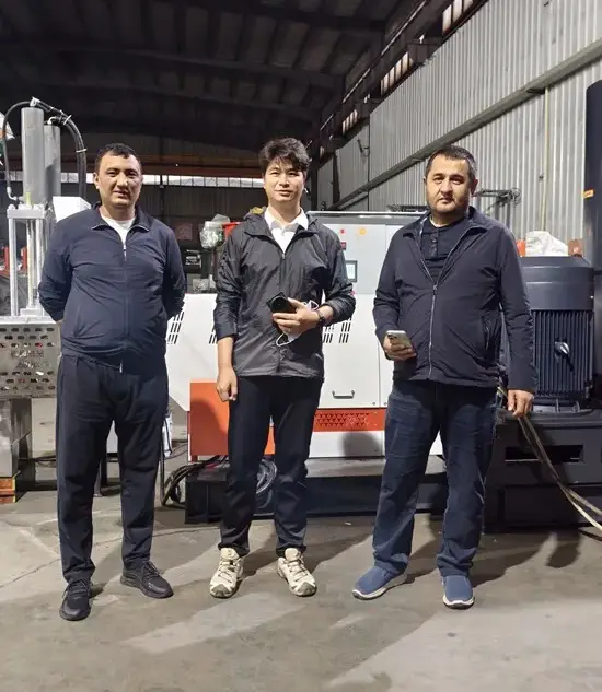 On-Site Verification of Advanced Plastic Recycling Granulation Systems