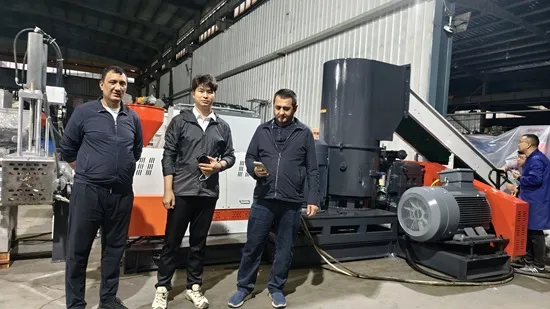 On-Site Verification of Advanced Plastic Recycling Granulation Systems