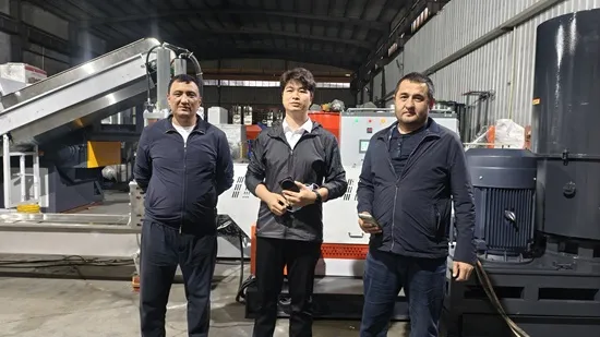 On-Site Verification of Advanced Plastic Recycling Granulation Systems