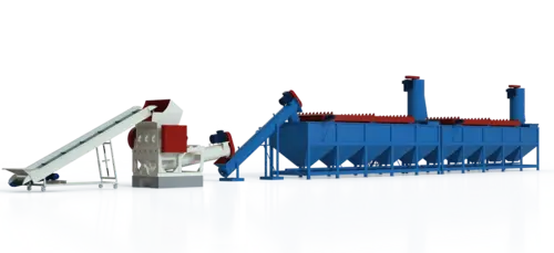 Rigid Plastic Recycling and Washing Line