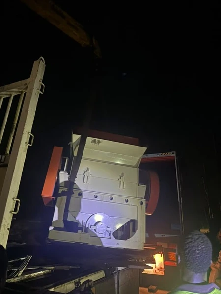 REHOBOTH Waste Plastic Cleaning and Granulation Recycling System Loading Site
